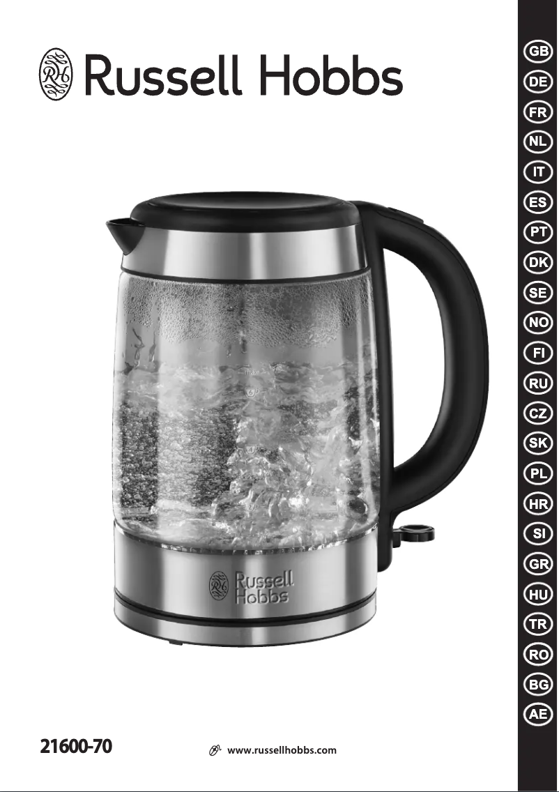 Página 1 del manual Manual de usuario Russell Hobbs 21600-57