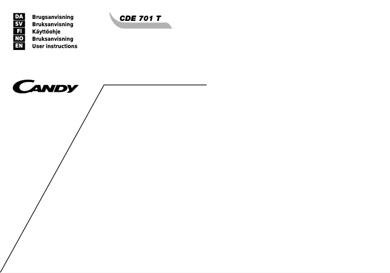 Image de la première page du manuel de l'appareil CD E701T