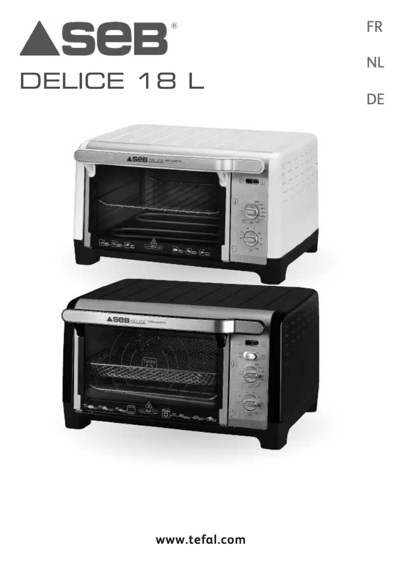 Page n°1 - Manuel utilisateur SEB OF2458