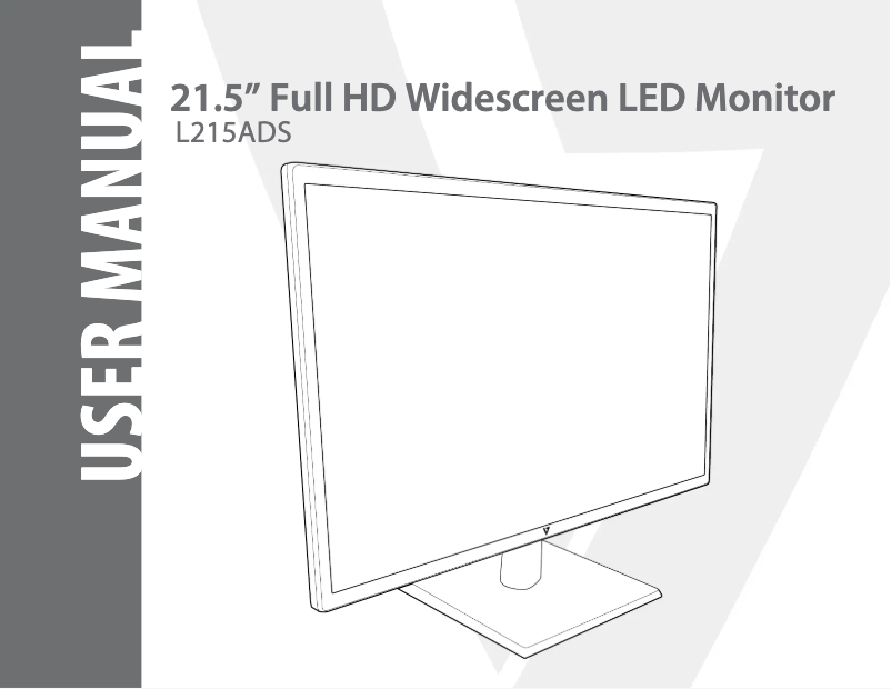 Página 1 del manual Manual de usuario V7 L215ADS-2E