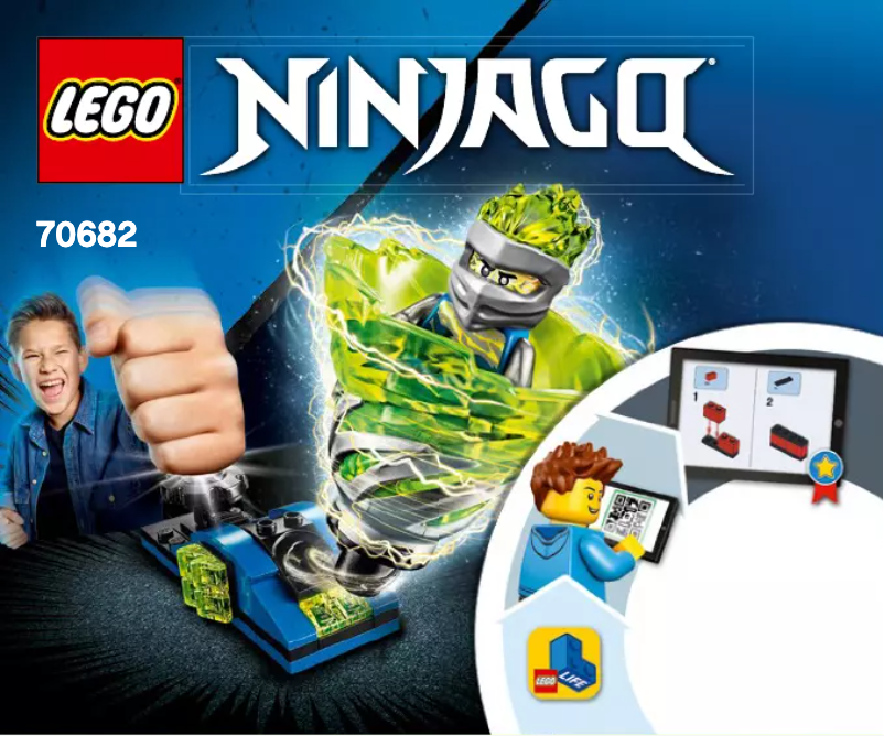 Image de la première page du manuel de l'appareil Ninjago 70682