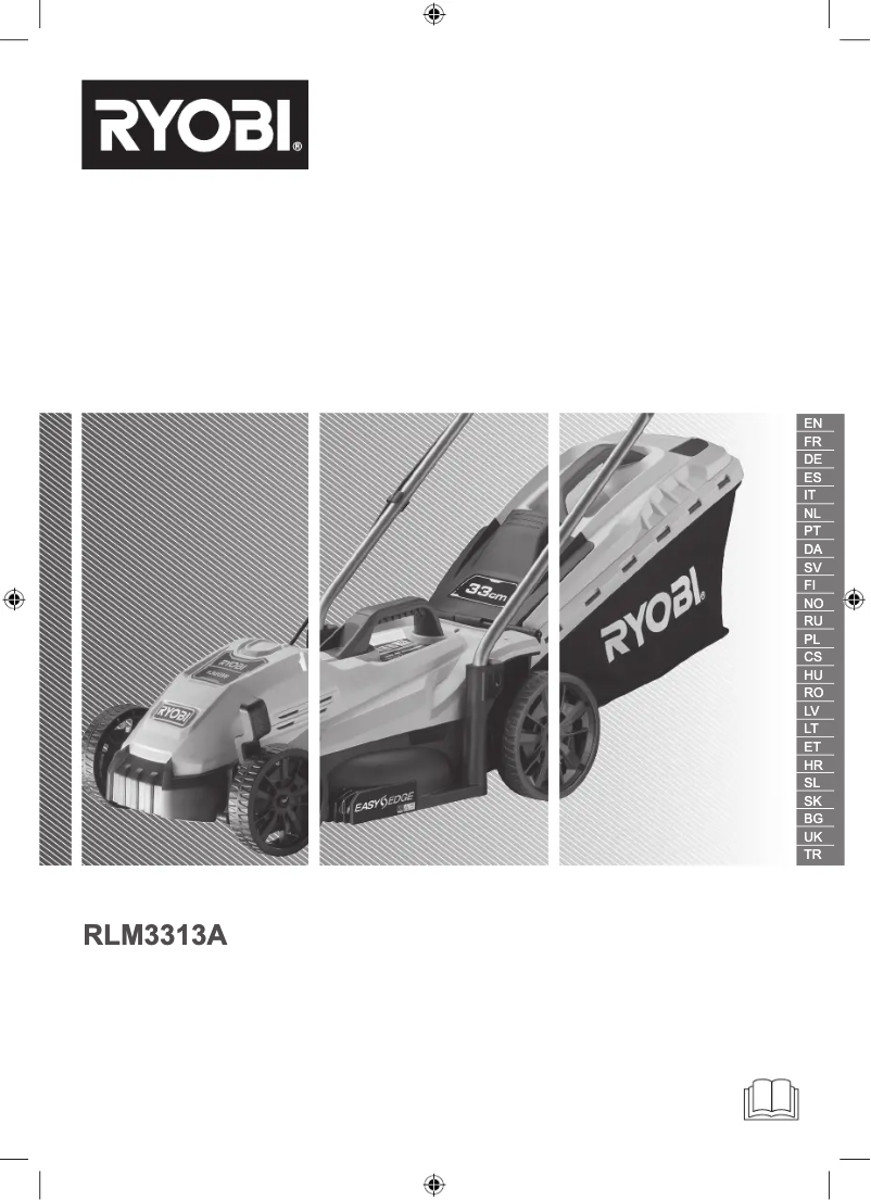 Page 1 de la notice Manuel utilisateur RYOBI RLM3313A