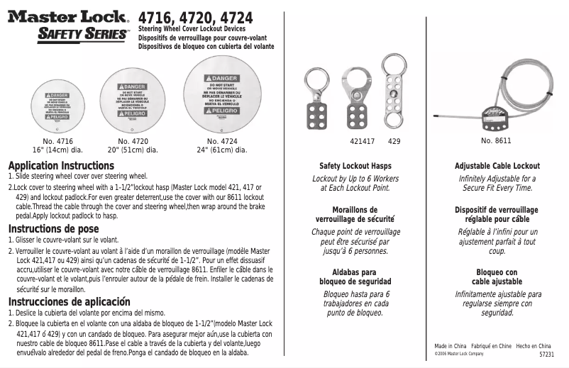 Imagen de la primera página del manual del dispositivo 4724