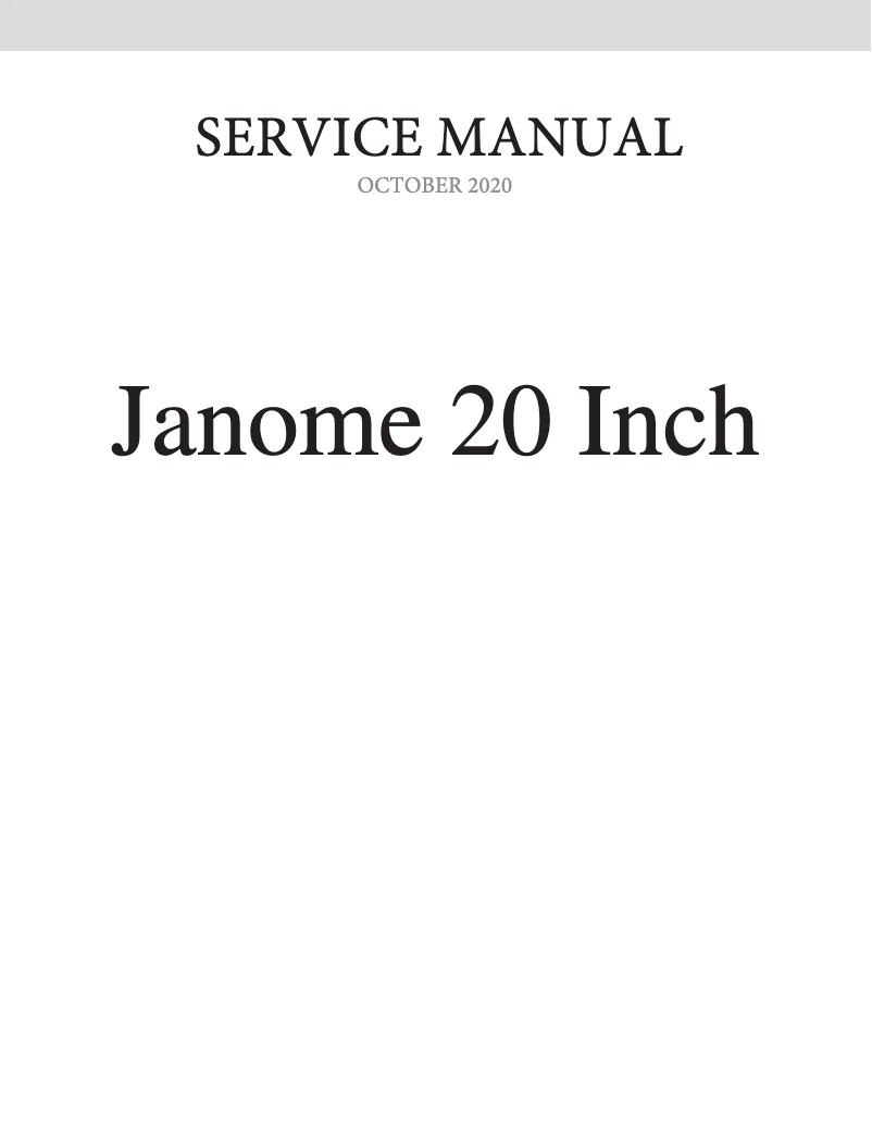 Image de la première page du manuel de l'appareil Quilt Maker Pro 20