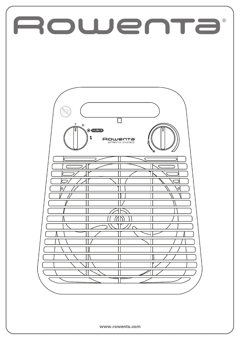 Page n°1 - Manuel utilisateur Rowenta Sprinto Silence SO2020