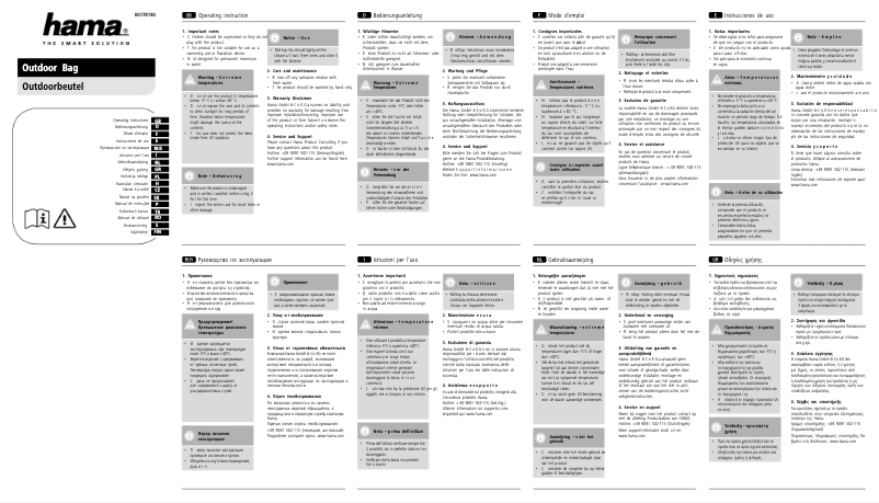 Imagen de la primera página del manual del dispositivo 00178180