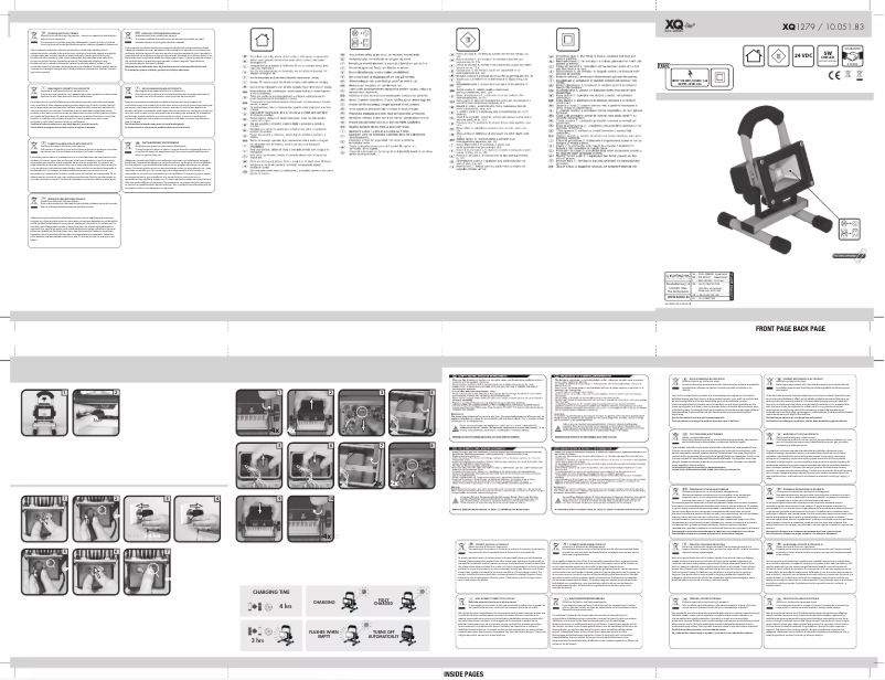 Image de la première page du manuel de l'appareil XQ1279