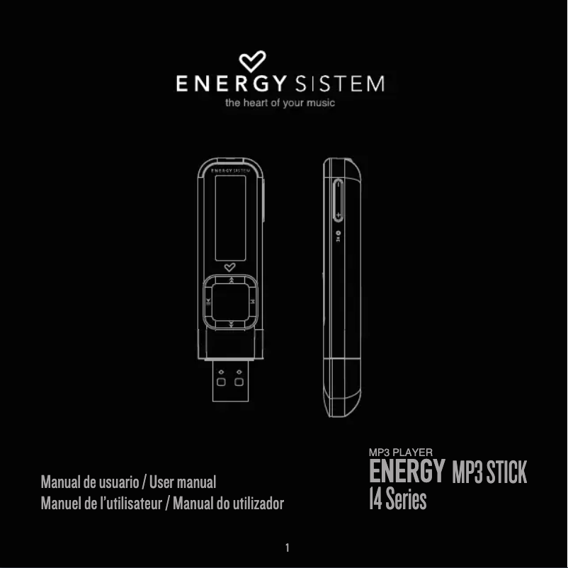 Page n°1 - Manuel utilisateur Energy Sistem 1408