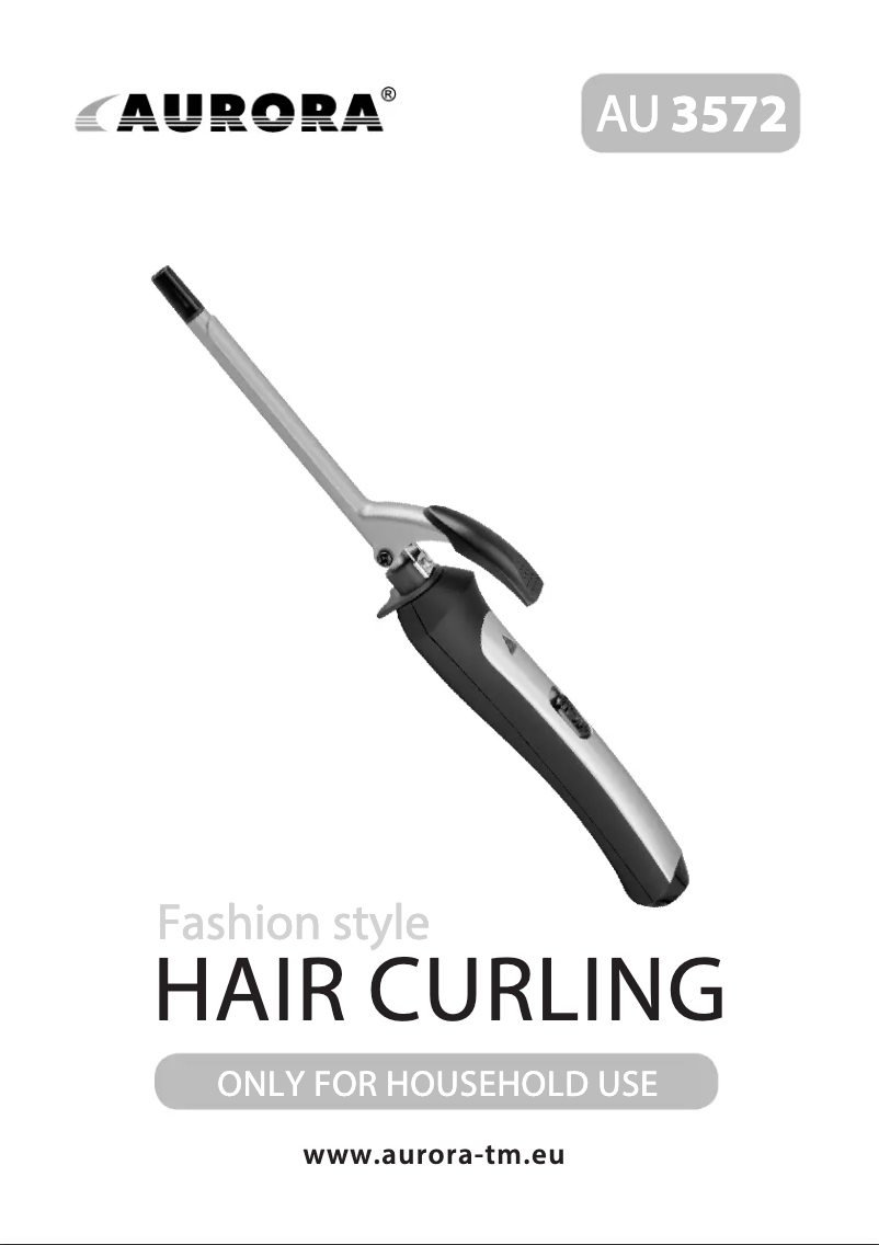 Image de la première page du manuel de l'appareil AU3572