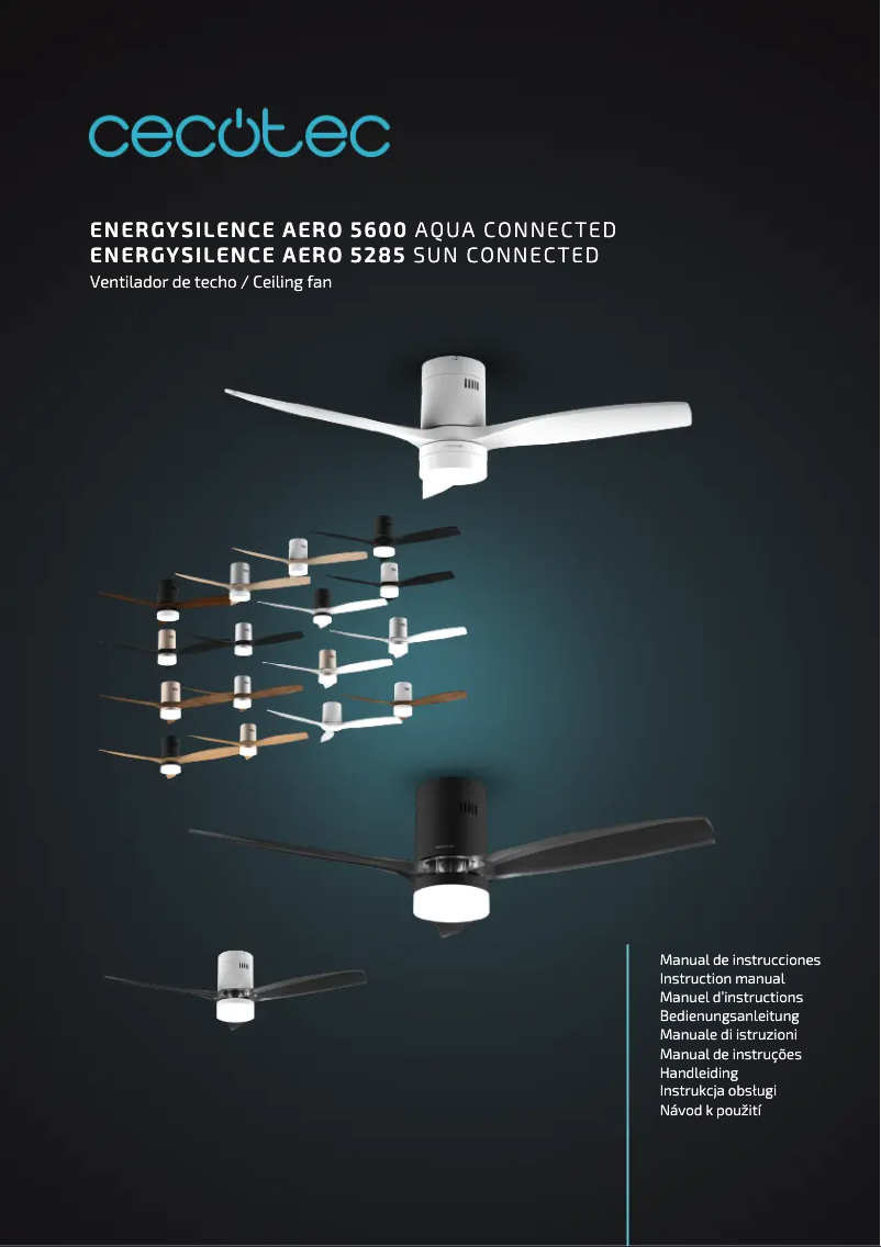 Page 1 de la notice Manuel utilisateur Cecotec EnergySilence Aero 5600