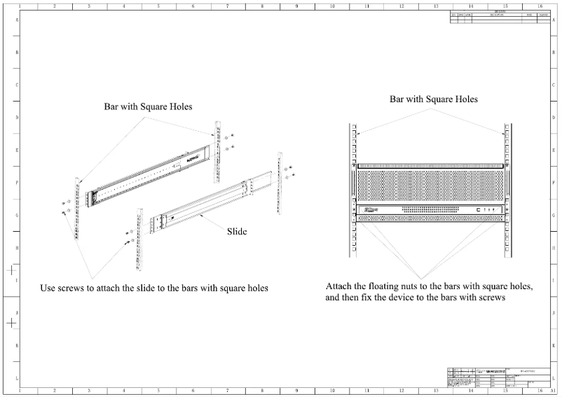Page n°1 - Guide d'installation Dahua Technology EVS7285S
