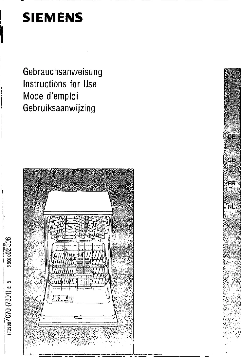 Page n°1 - Manuel utilisateur Siemens SE55560
