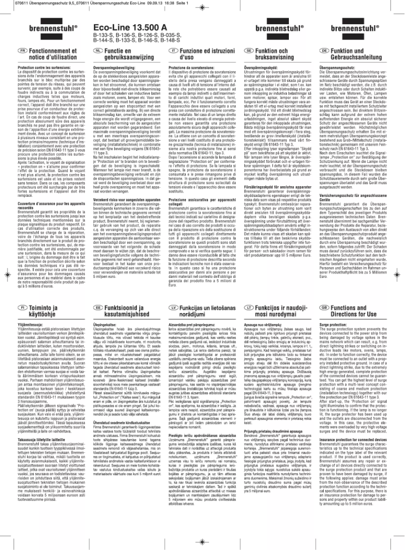 Image de la première page du manuel de l'appareil 1158820315