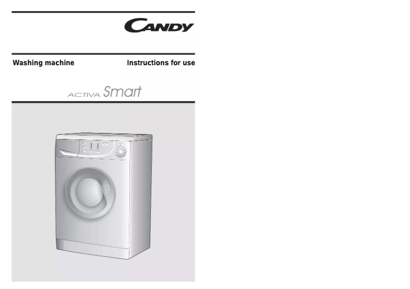 Page n°1 - Manuel utilisateur Candy CM1136
