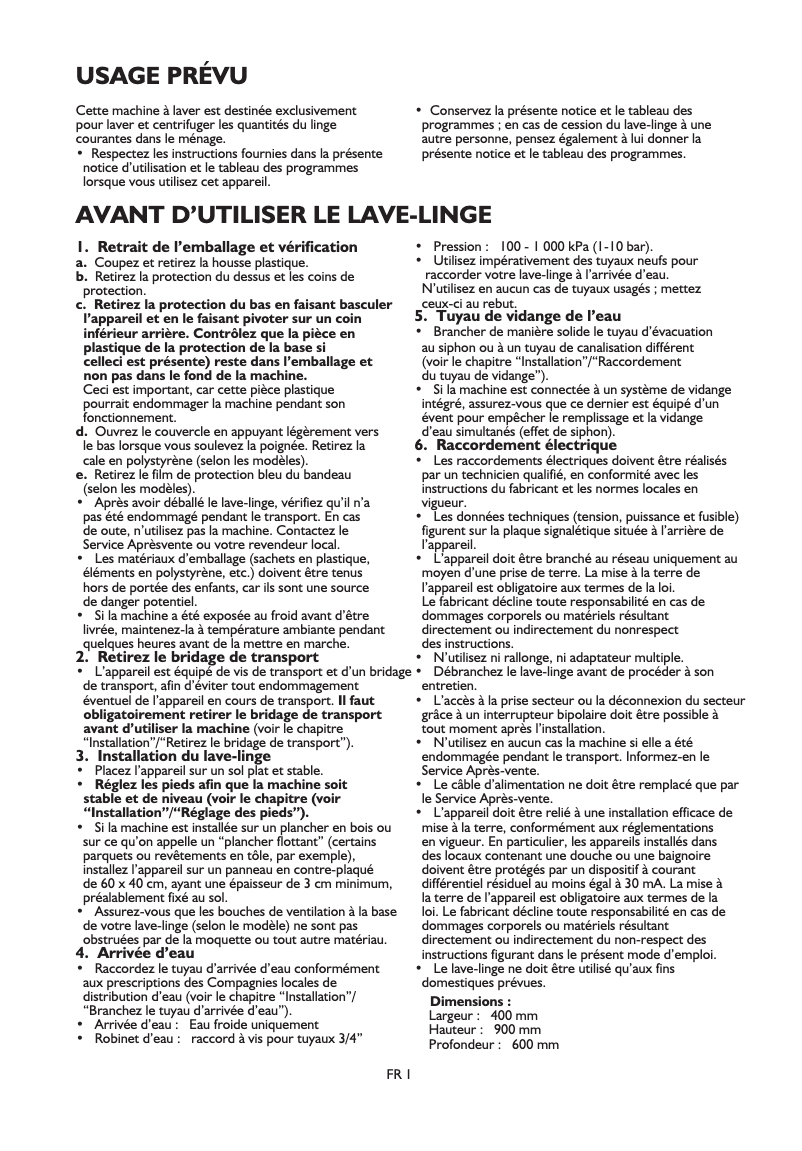 Imagen de la primera página del manual del dispositivo AWE 9852 GG