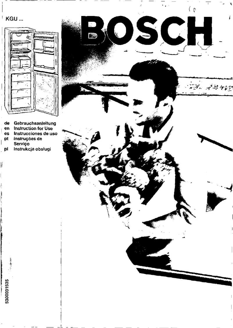 Page n°1 - Manuel utilisateur Bosch KGU32190