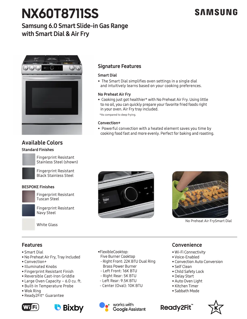 Image de la première page du manuel de l'appareil NX60BB871112AA