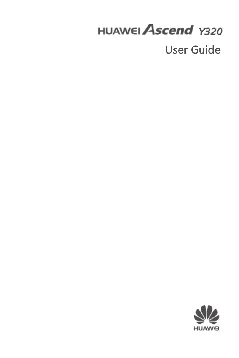 Page 1 de la notice Manuel utilisateur Huawei Ascend Y320