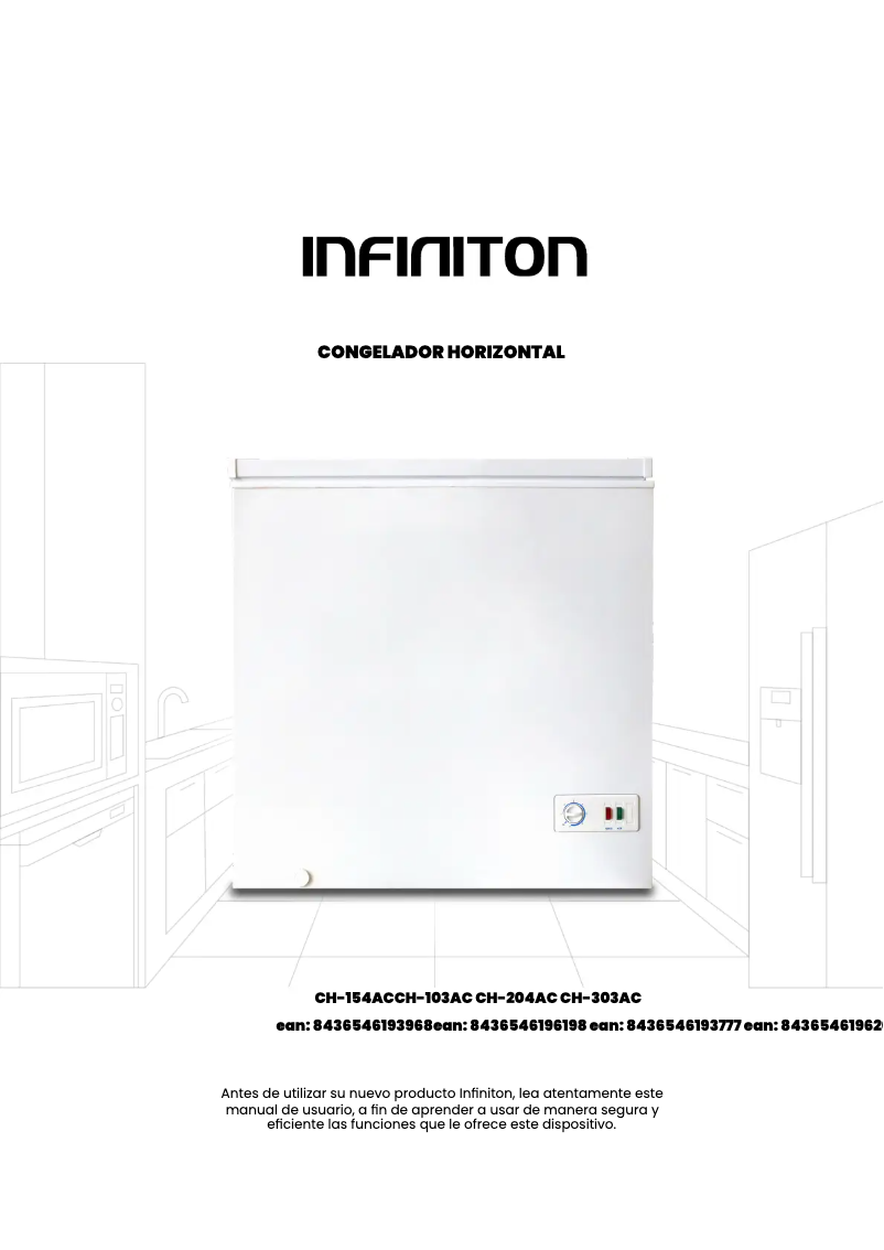 Page n°1 - Manuel utilisateur Infiniton CH-303AC