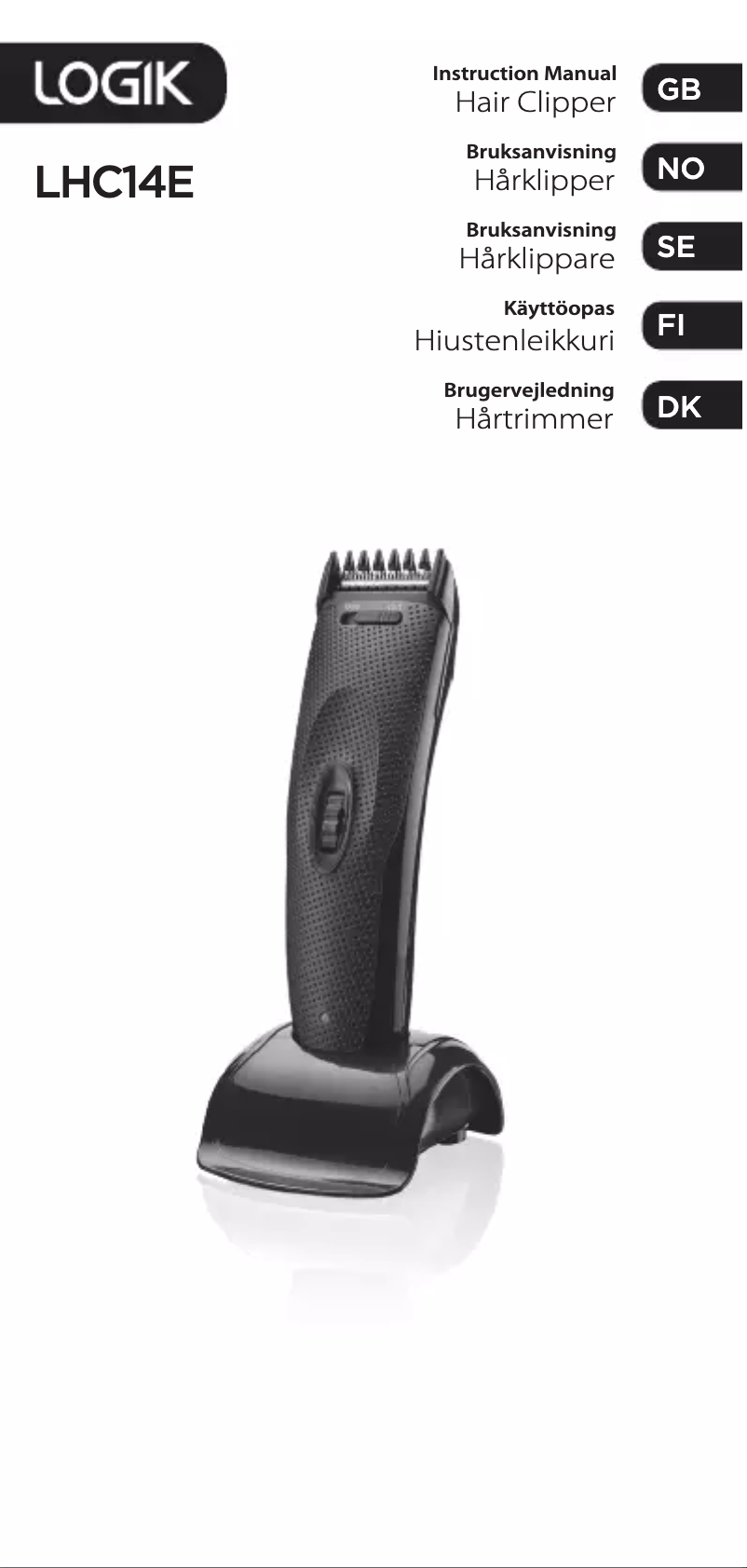 Page 1 de la notice Manuel utilisateur Logik LHC14E