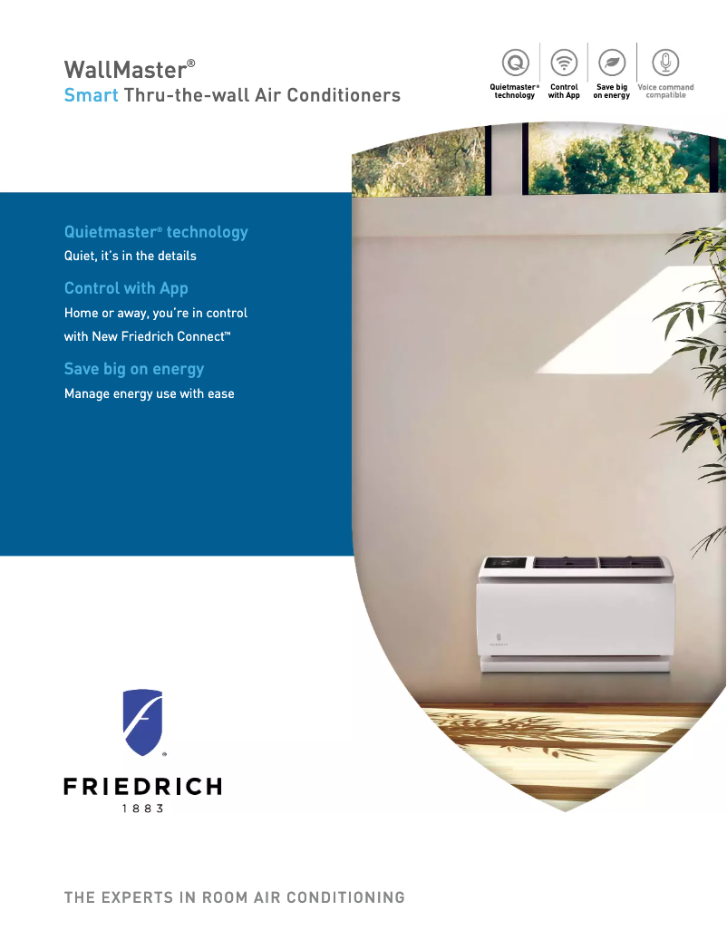 Page n°1 - Brochure Friedrich WCT08A10A