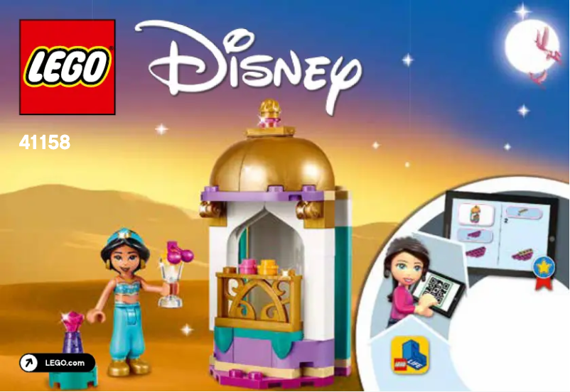 Page 1 de la notice Manuel utilisateur Lego Disney 41158