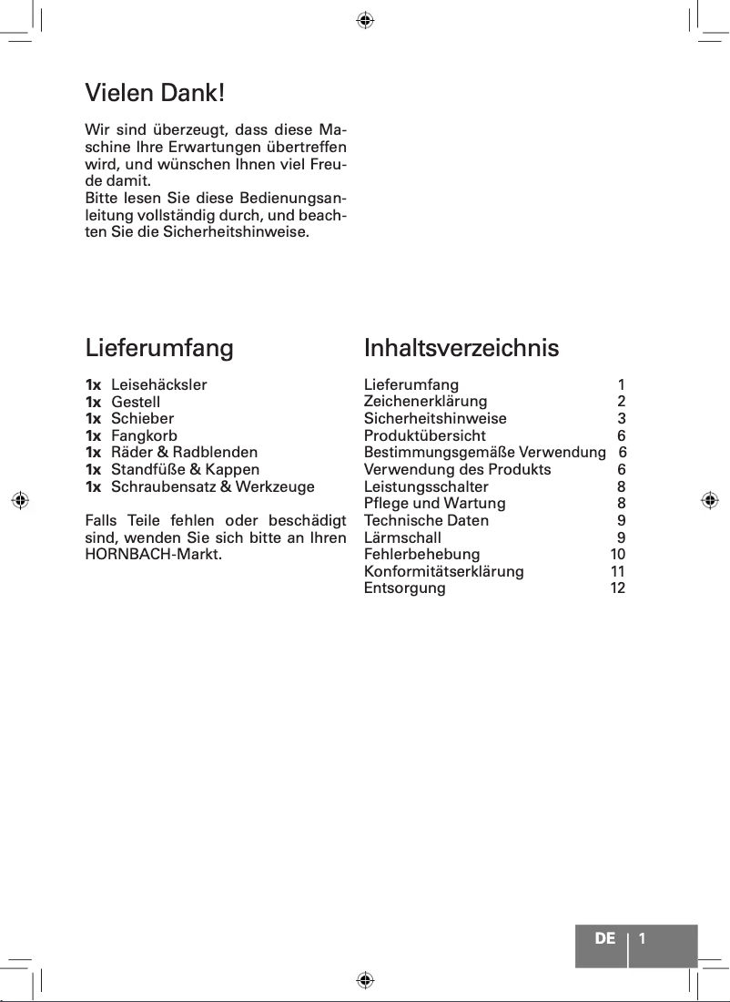 Page 1 de la notice Manuel utilisateur For_Q FQ-ELH 2500