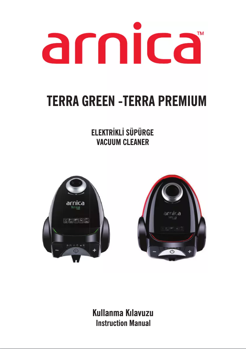 Image de la première page du manuel de l'appareil Terra Premium