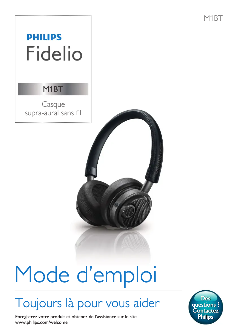 Image de la première page du manuel de l'appareil Fidelio M1BT