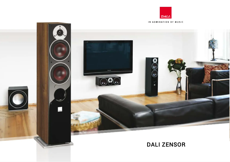 Page n°1 - Brochure Dali Zensor Pico