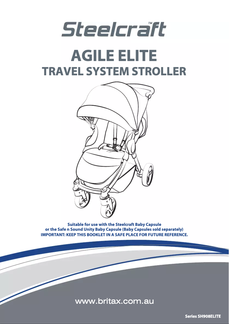 Page n°1 - Manuel utilisateur Steelcraft Agile Elite