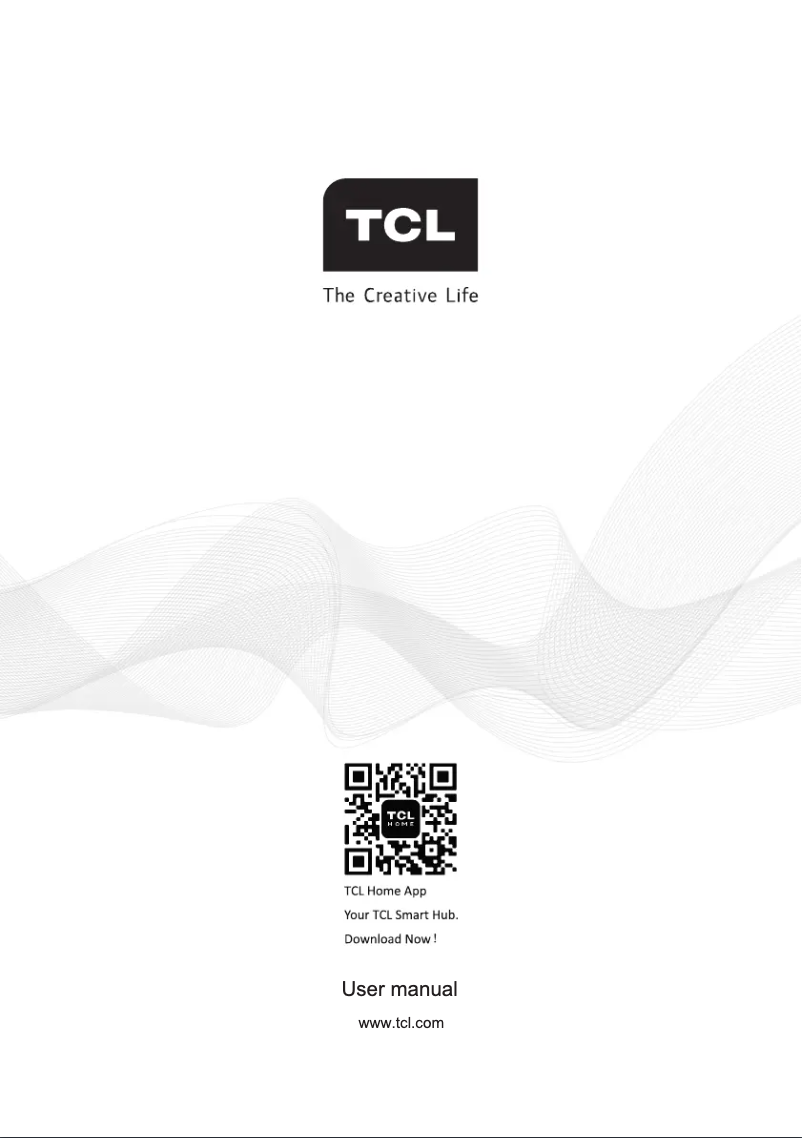 Page 1 de la notice Manuel utilisateur TCL 55C741K