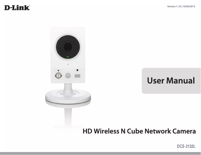 Page 1 de la notice Manuel utilisateur D-Link DCS-2132L