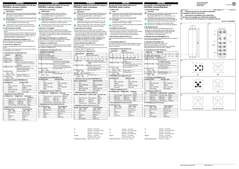 Image de la première page du manuel de l'appareil AL1010