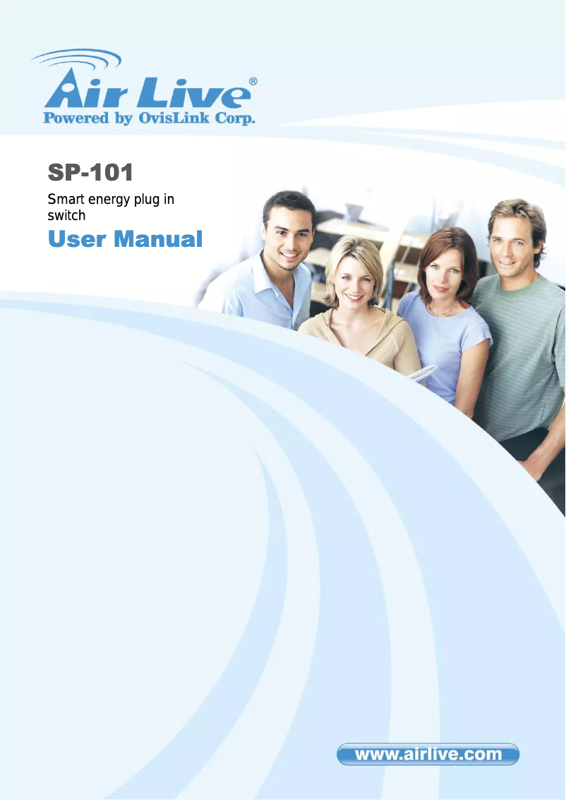 Page n°1 - Manuel utilisateur AirLive SP-101