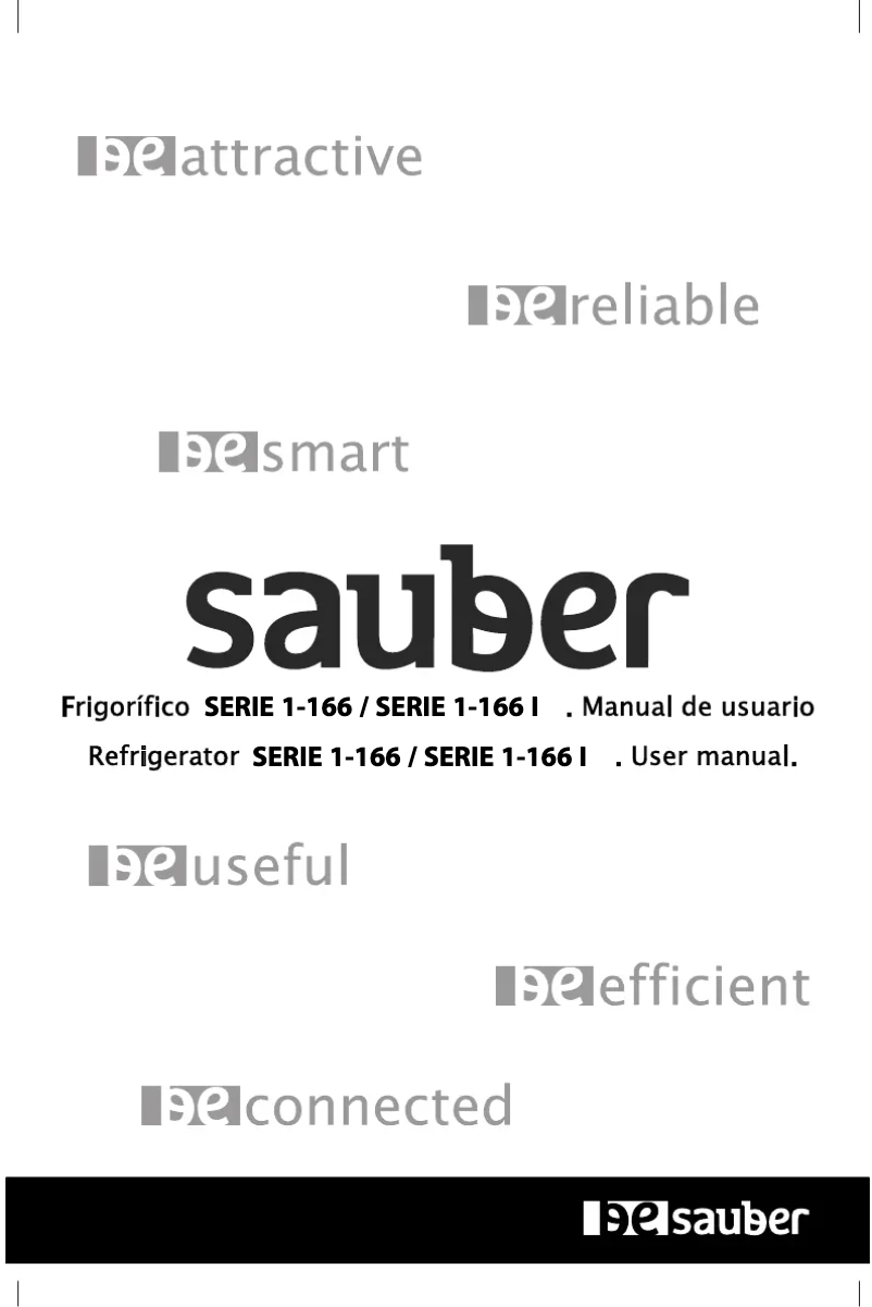 Page 1 de la notice Manuel utilisateur Sauber SERIE 1-166