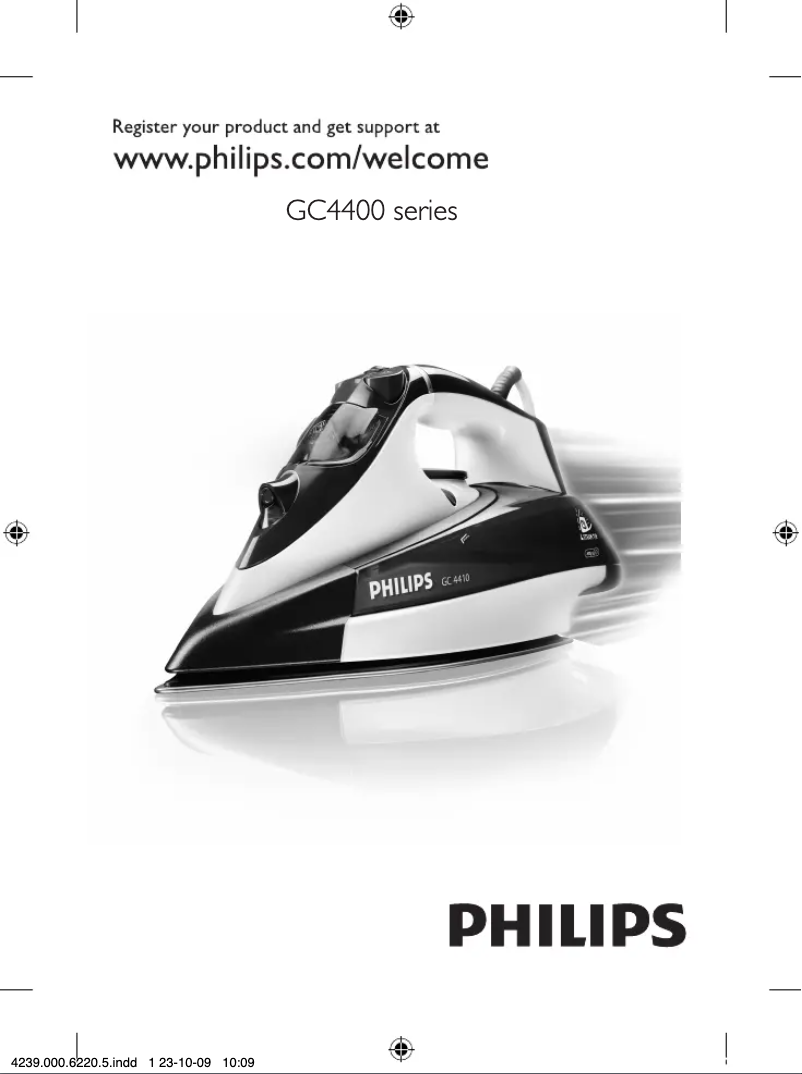 Page n°1 - Manuel utilisateur Philips Azur GC4490