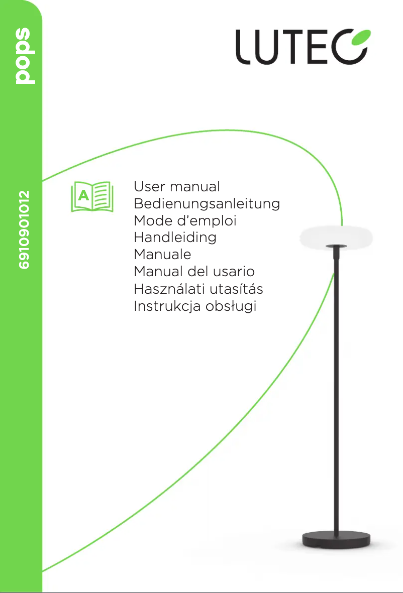 Página 1 del manual Manual de usuario Lutec Pops