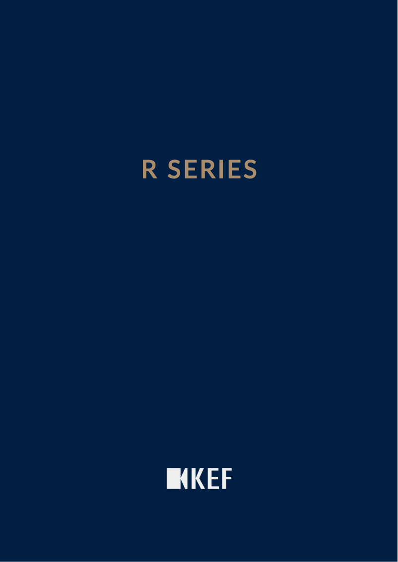 Page 1 de la notice Brochure KEF R2
