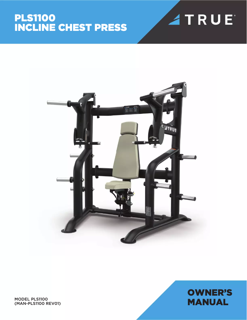 Page 1 de la notice Manuel utilisateur True PLS1100