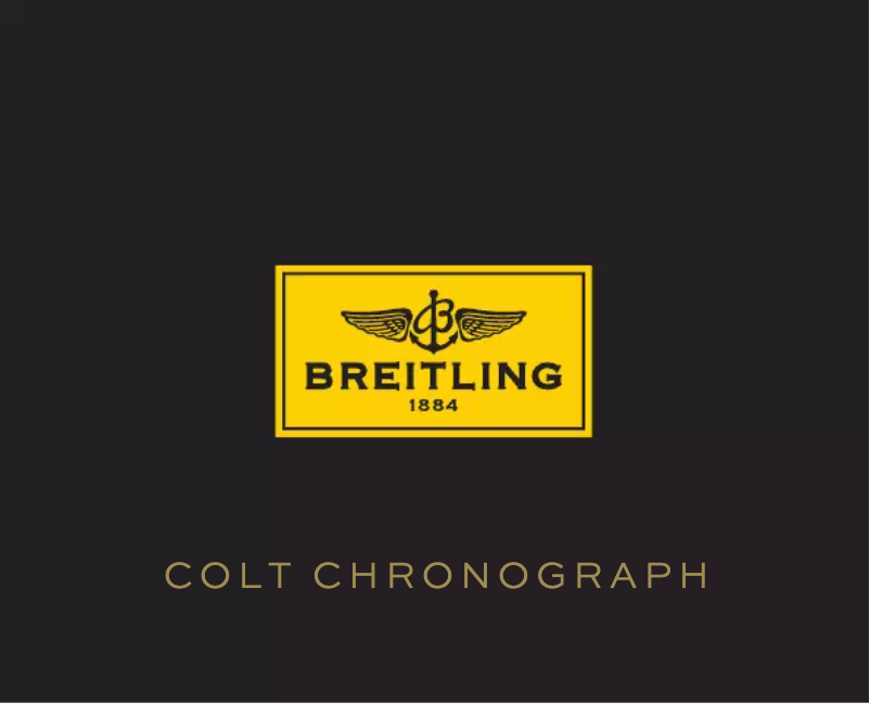 Page n°1 - Manuel utilisateur Breitling Colt Chronograph
