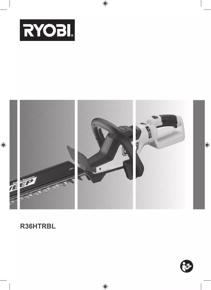 Page n°1 - Manuel utilisateur RYOBI R36HTRBL