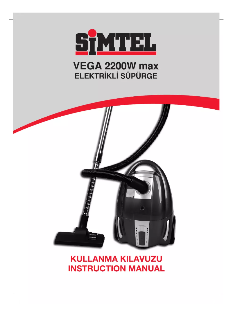 Page 1 de la notice Manuel utilisateur Simtel VEGA 2200W