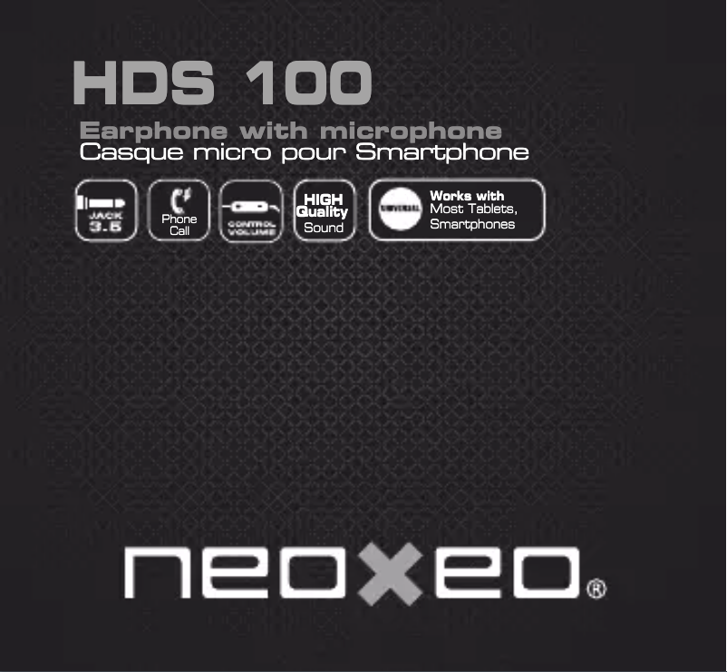 Image de la première page du manuel de l'appareil HDS 100