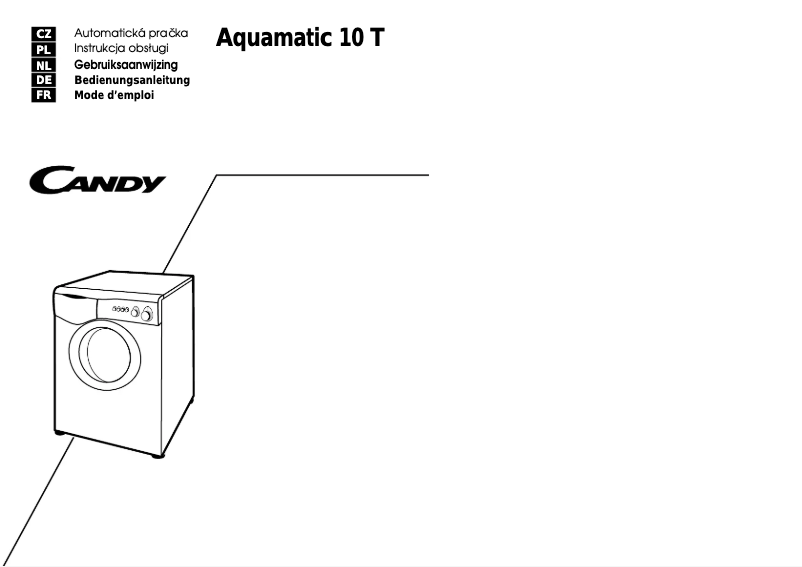 Image de la première page du manuel de l'appareil Aquamatic 10T