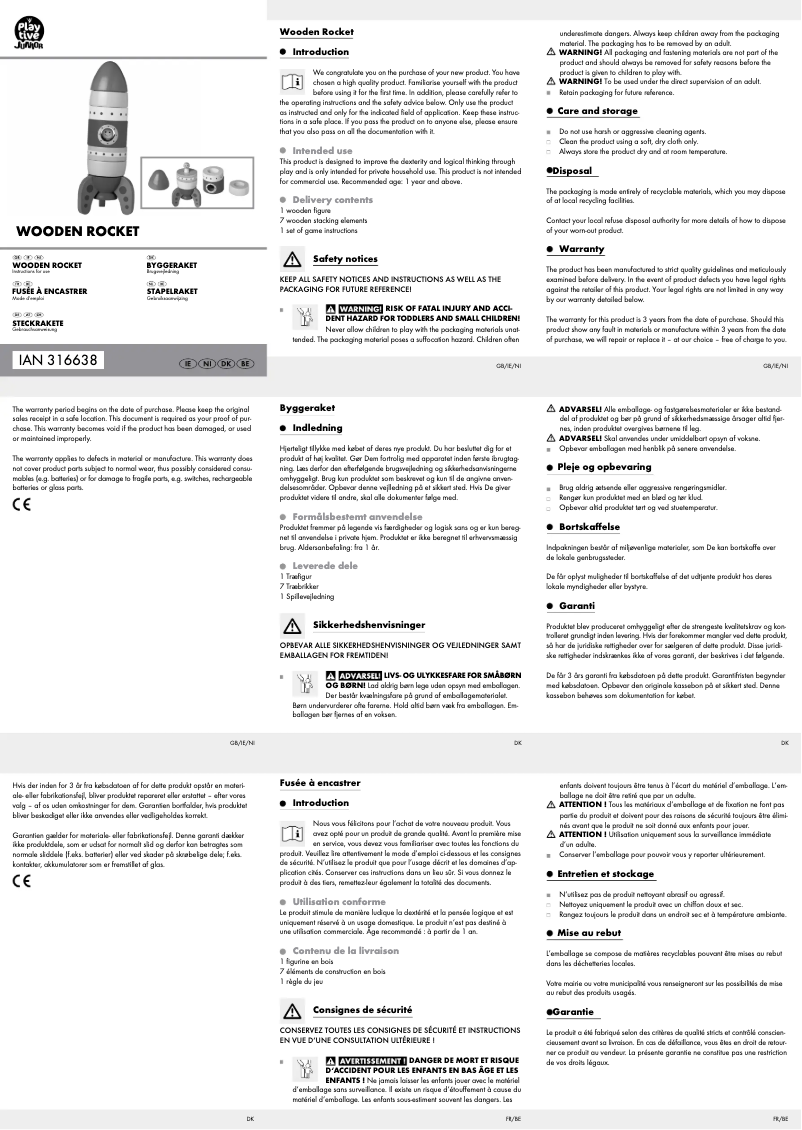 Página 1 del manual Manual de usuario Playtive HG05000