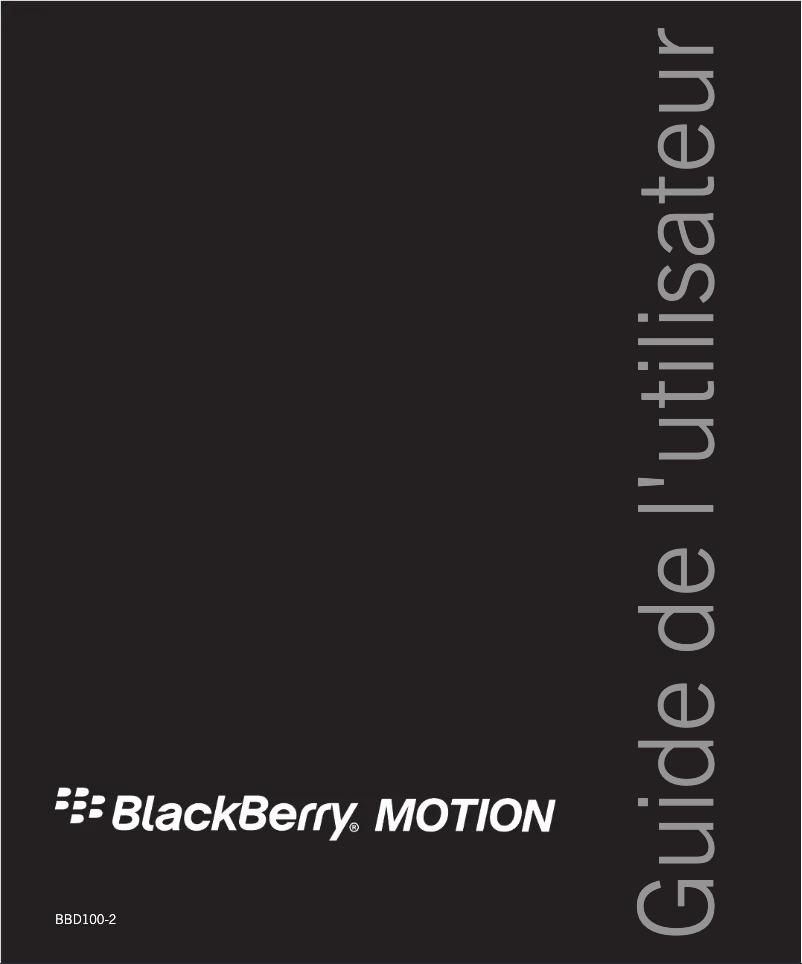 Image de la première page du manuel de l'appareil Motion