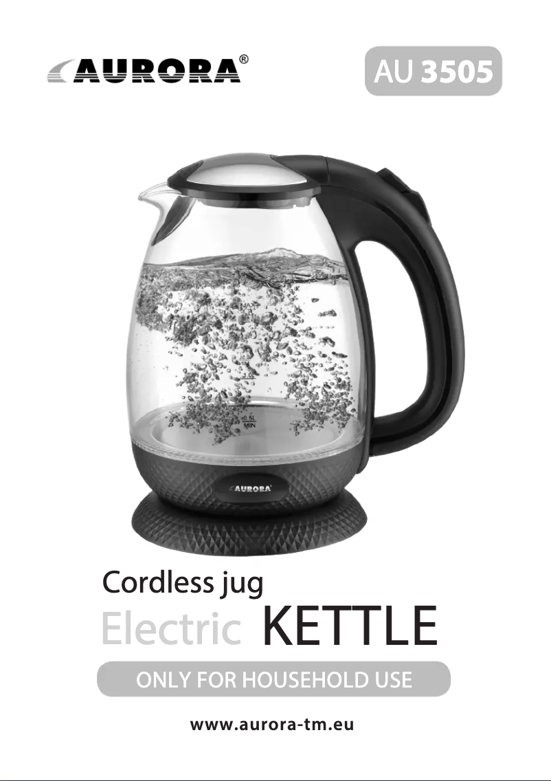 Página 1 del manual Manual de usuario Aurora AU 3505
