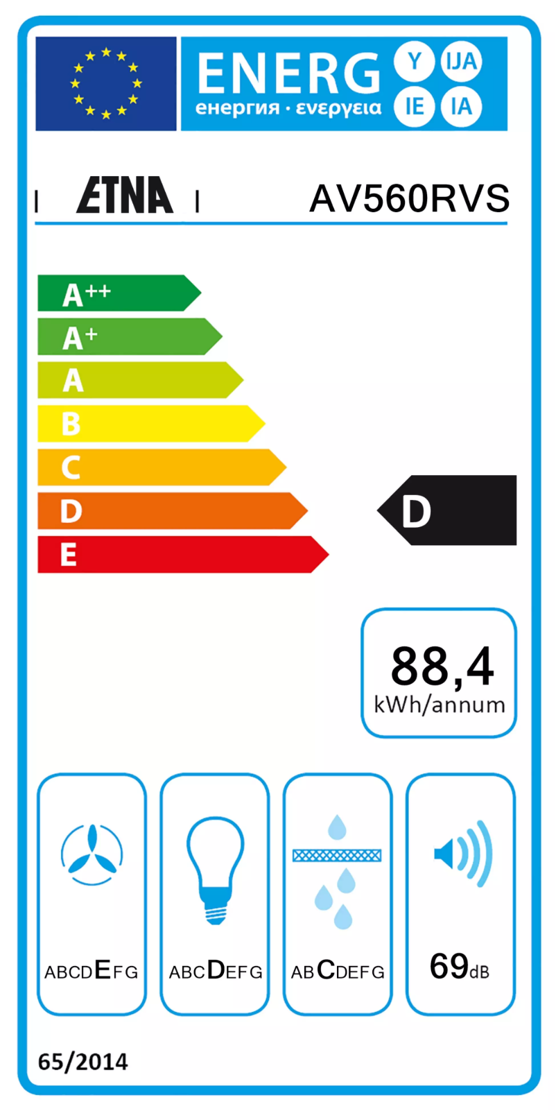 Image de la première page du manuel de l'appareil AV560RVS