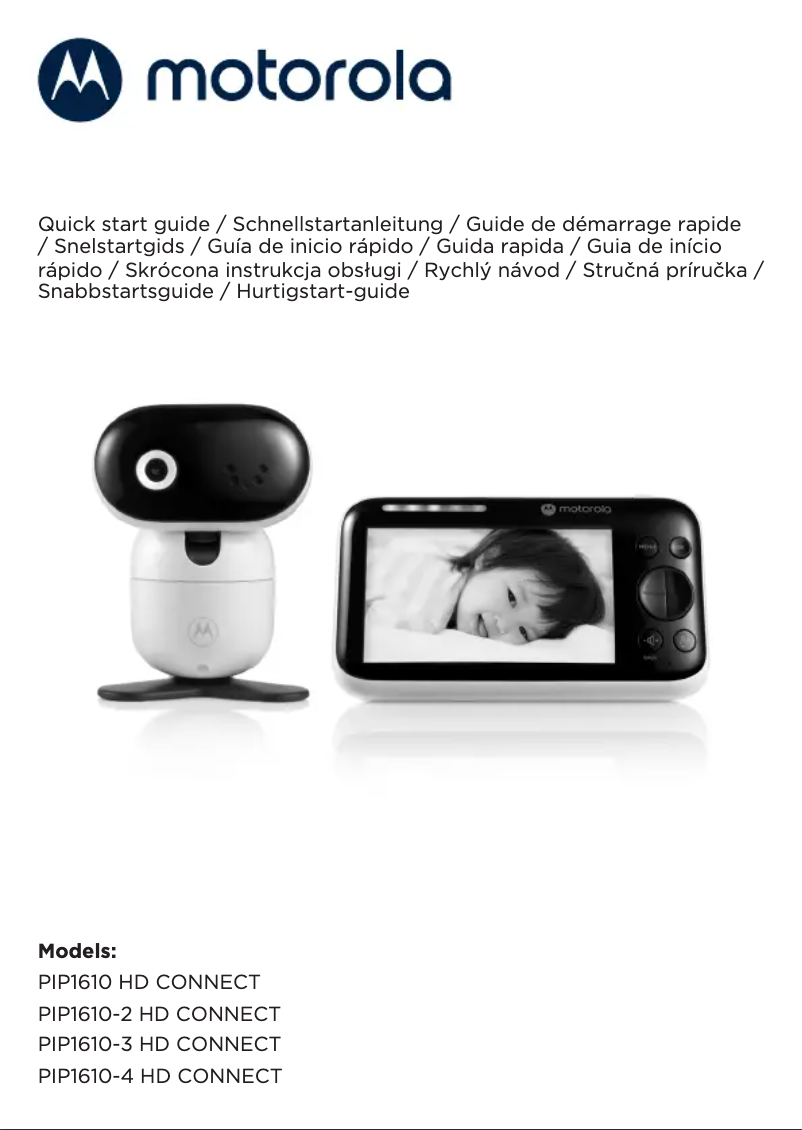 Página 1 del manual Manual de usuario Motorola PIP1610